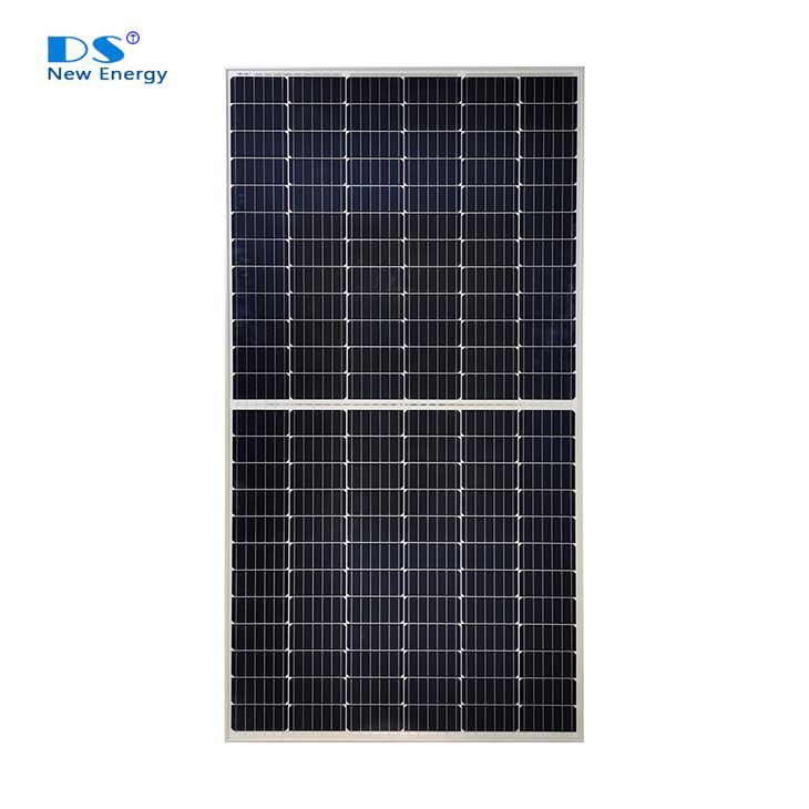 550W لوحة شمسية أحادية البلورية نصف خلية PERC